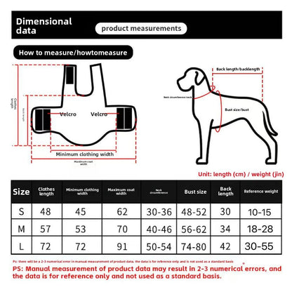 Dog Life Jacket Suitable for Swimming Boating Floating High-buoyancy Pet Swimming Vest with Reflective Safety Strips