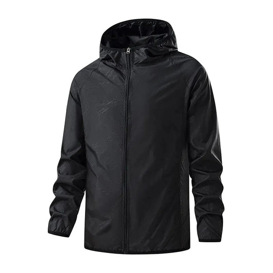 Aqua Drift's Waterproof Sun Protection Windbreaker Hiking Jackets: Ideal for Camping, Climbing, and Outdoor Activities"